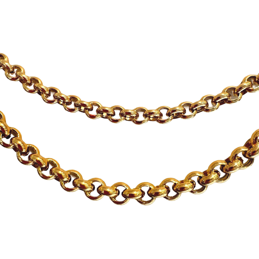 The Classic 14K Gold Rolo Chain