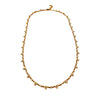 14K Gold Triple Diamond Cluster Tennis Necklace, 16” + 2” Extender, 4.06ct Diamond Choker