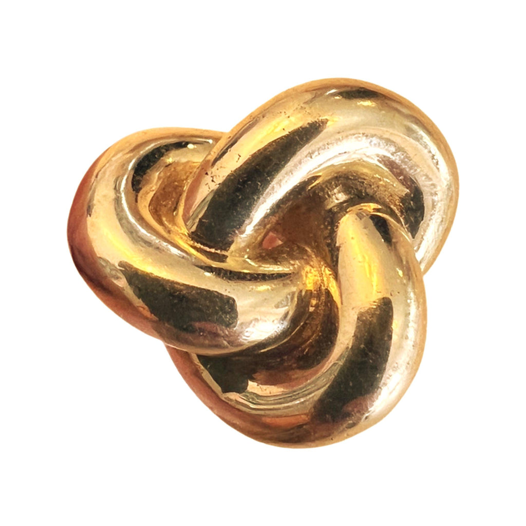 14k Gold Modern Knot Ring – Organic Statement Ring
