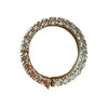 14K Gold Diamond Chain Connector: .12ct Diamond Enhancer