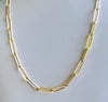 The Perfect Paperclip Chain – 14K Gold, 20 Inch
