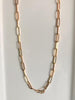 The Perfect Paperclip Chain – 14K Gold, 20 Inch