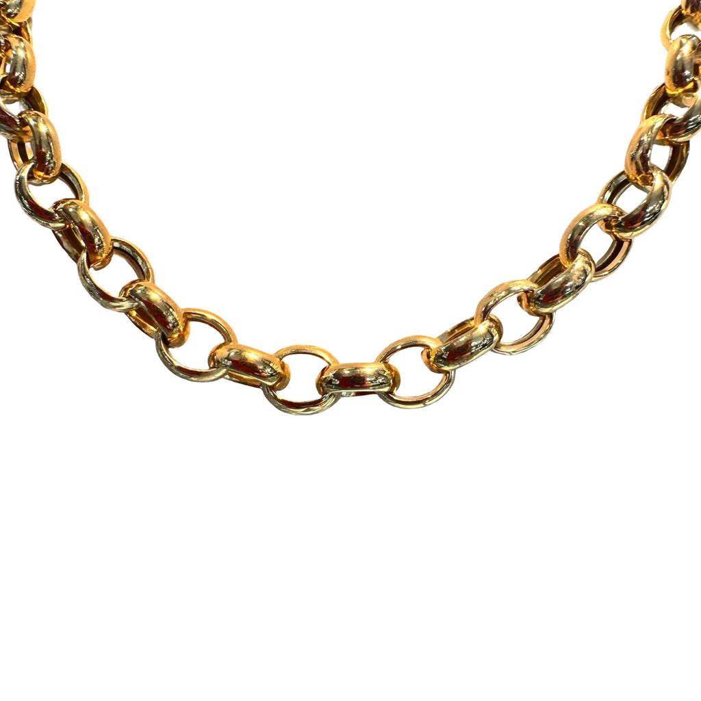 14k Gold Rolo Chain Necklace – 6.5mm
