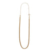 14K Yellow Gold 4mm Bead Necklace – Adjustable 18-Inch Gold Choker