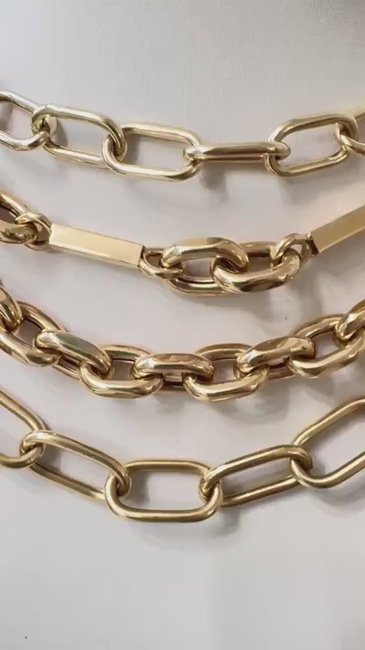 Italian Gold Chain Collection